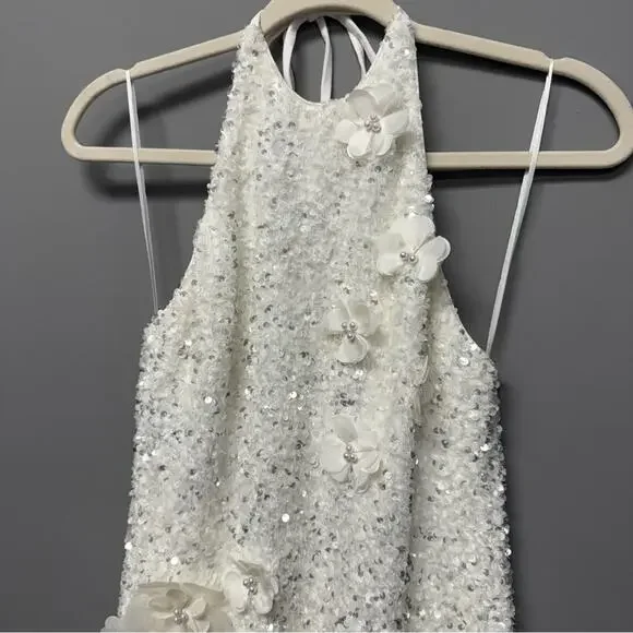Helsi Brice Halter Sequin Column Maxi Dress - erdenetinfo.mn